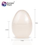 Wholesale BPA free creative Luminous design egg shape eco-friendly ice cream cup