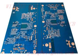 Wholesale 1.6MM Blue Solder Mask OSP 4 Layer Printed Circuit Board from china suppliers