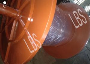 Wholesale Marine Steel Offshore Winch Drum 4 Or 5 Layeres With 1320mm Length from china suppliers