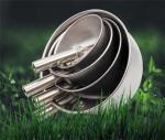 304 Stainless Steel Pig Water Bowl 17.5cm Diameter Hog Bowl Pig Water Drinkers