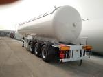LPG Tanker Tri Axle Semi Trailer 49.6CBM 20MT For Liquid Petroleum Gas