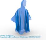 Disposable Rain Ponchos For Adults With Hood,Emergency Rain Gear For Camping