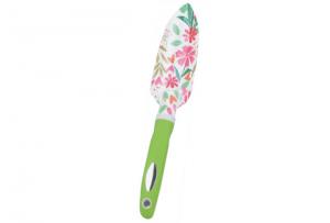 China Floral garden tools green plastic handle Iron printing useful spade shoved toys kid good on sale