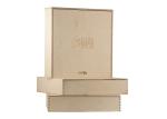 Unfinished sliding lid wooden gift box pine wood photo packaging box