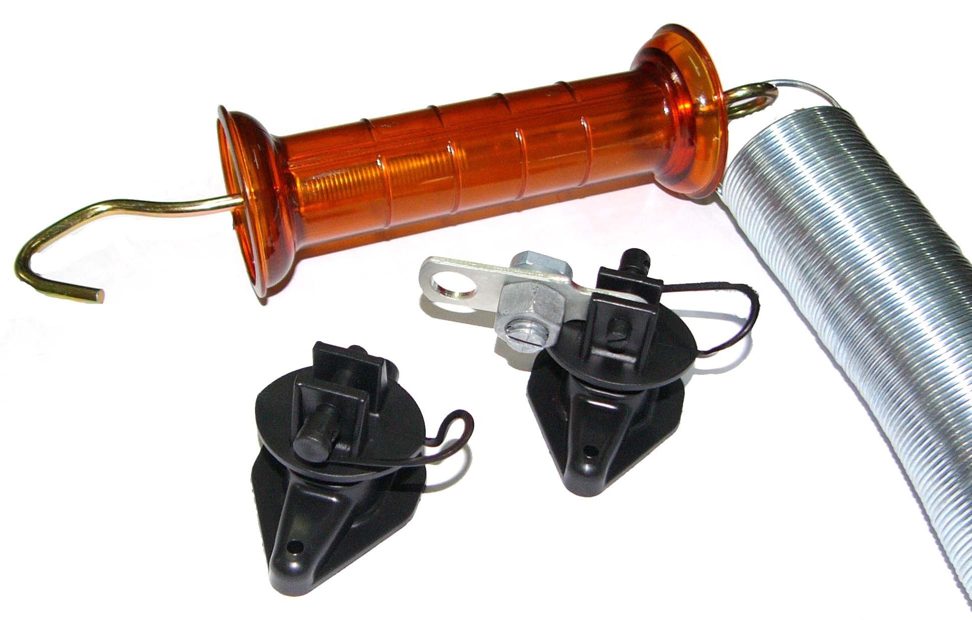 Polycarbonate Spring Gate Retractable electric fence gate system comes in two lengths 5m (16') and 7m (24')