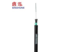 Wholesale Optical Armored Fiber Optic Cable Steel Wire Flame Resistance Environment Friendly from china suppliers