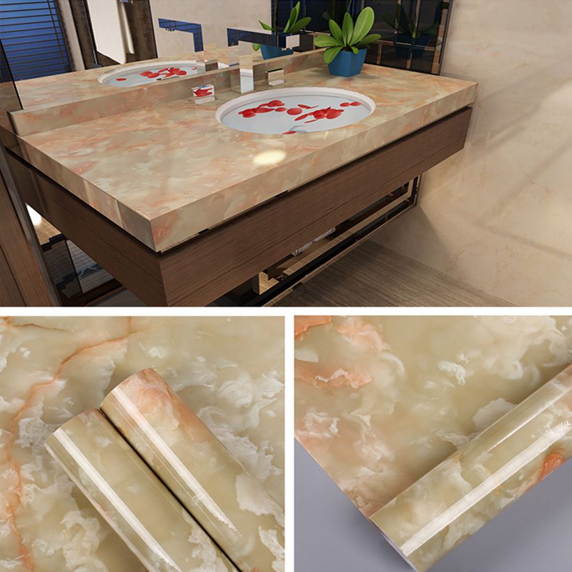 Add a Touch of Sophistication with High Gloss Marble Design Removable Adhesive Contact Paper