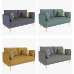 Sectionals Restaurant Sofa Booth Seating Commercial 120x60x75cm