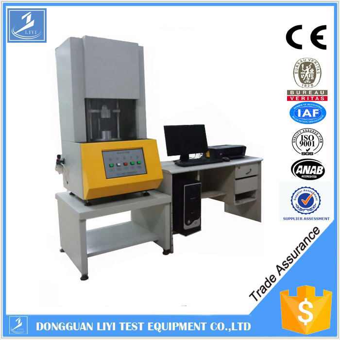 Industrial Rubber Testing Equipment Rotorless Rheometer / Rubber Vulcanizing Machine