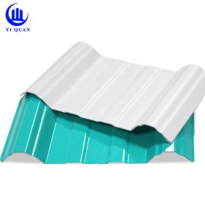 Wholesale Soundproof UPVC Plastic PVC Roof Tiles For Patio Gazeb Poultry Farm from china suppliers