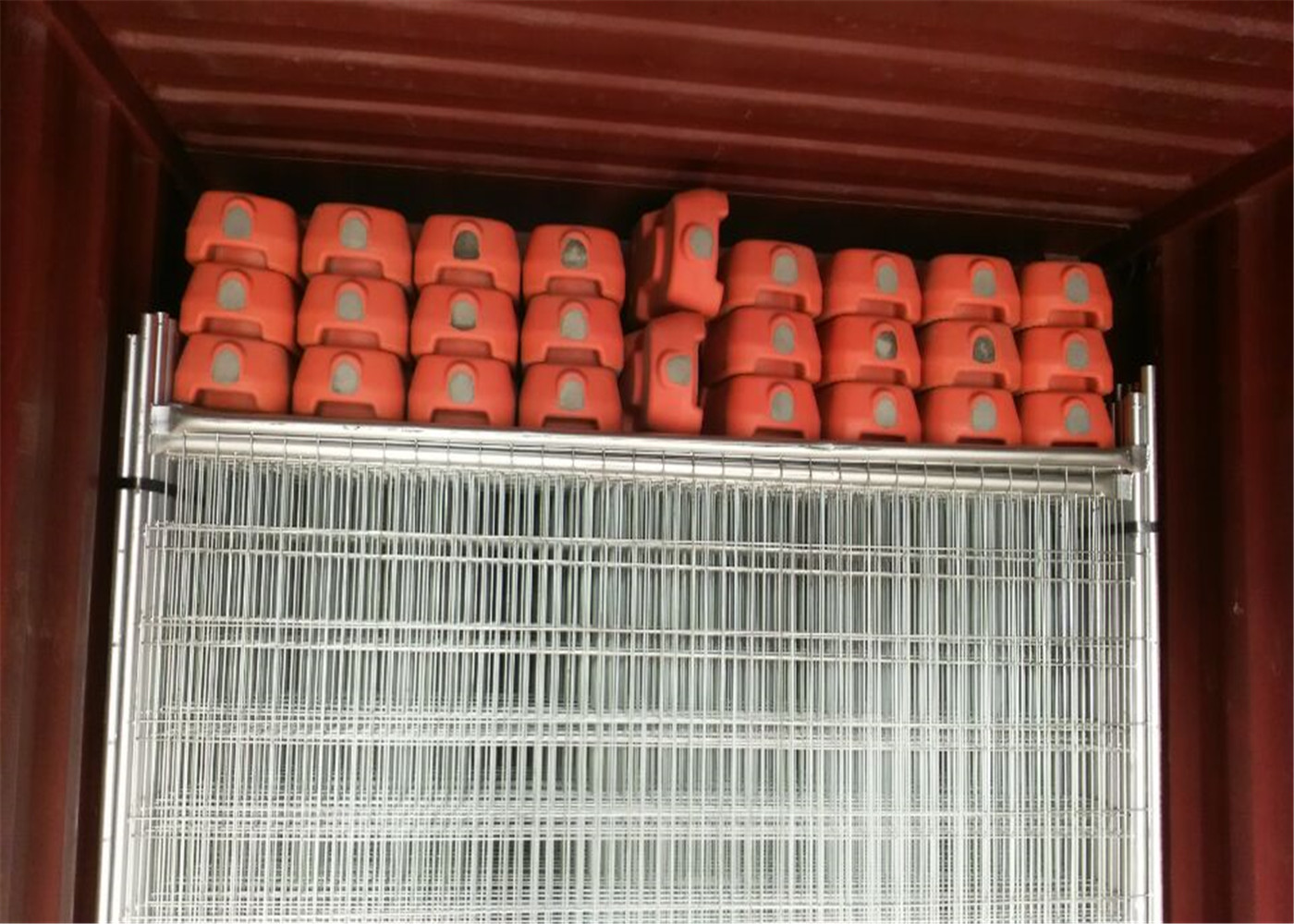 Cheapest NZS Temporary Fence 2000mm height x 2200mm Mesh 60mm x 150mm x 3.5mm diameter 14 microns zinc coated