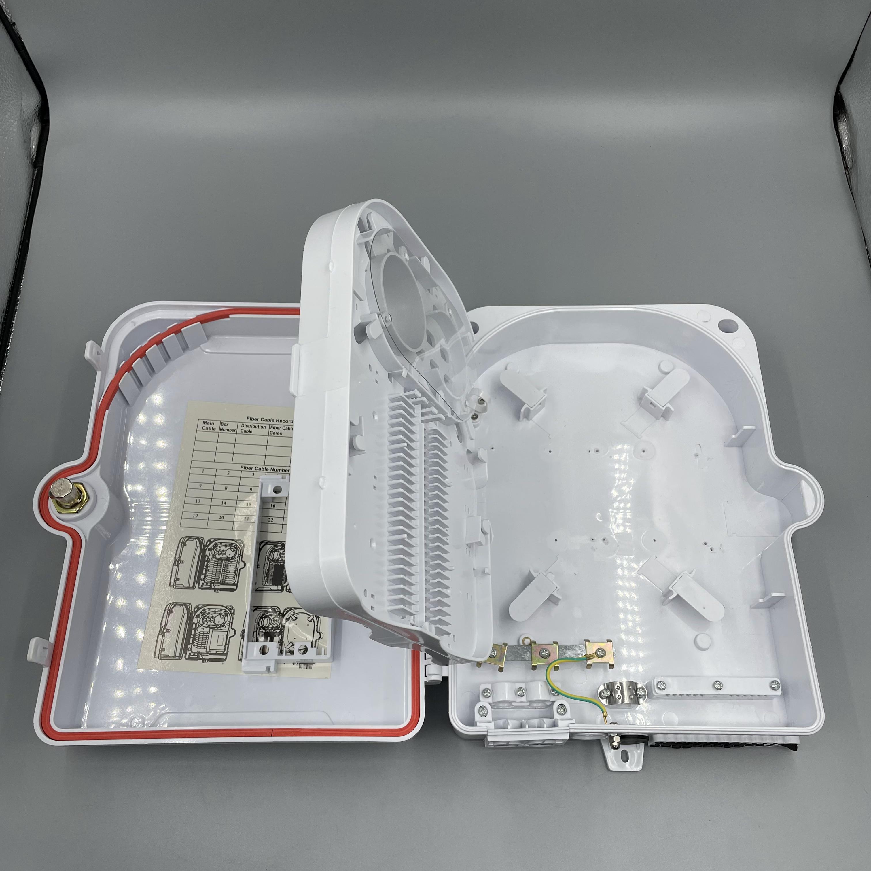 24-Core 1x16 PLC FTTH FTTX Cable IP65 Waterproof Splitter Box Terminal Box for Waterproof