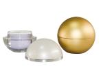 Round Acrylic cream Jar 15ml 30ml 50ml