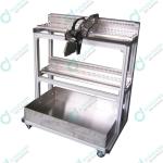 Aluminium Alloy SMT Feeder Trolley For Samsung SM Series Feeders