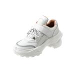 Women'S White Daddy Shoes Non Slip Athletic Casual Shoes