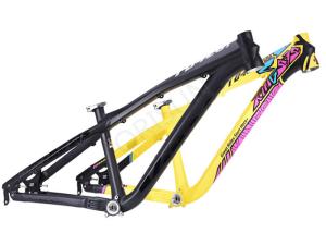 Wholesale Lightweight Dirt Jump Bike Frame 26er / 27.5er Tapered Headtube Smooth Welding from china suppliers