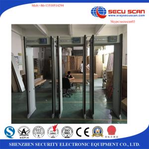 Wholesale Anti Terrorist 33 Zones Walk Through Metal Detector For TV Station from china suppliers