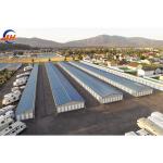 Steel Farming Industrial Prefabricated Shed Building with Welding Processing