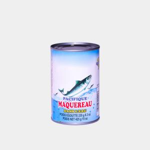 Wholesale Salty Flavor Canned Fish , Mackerel Fish Canned Food 3 - 5pcs 425g / 235g from china suppliers