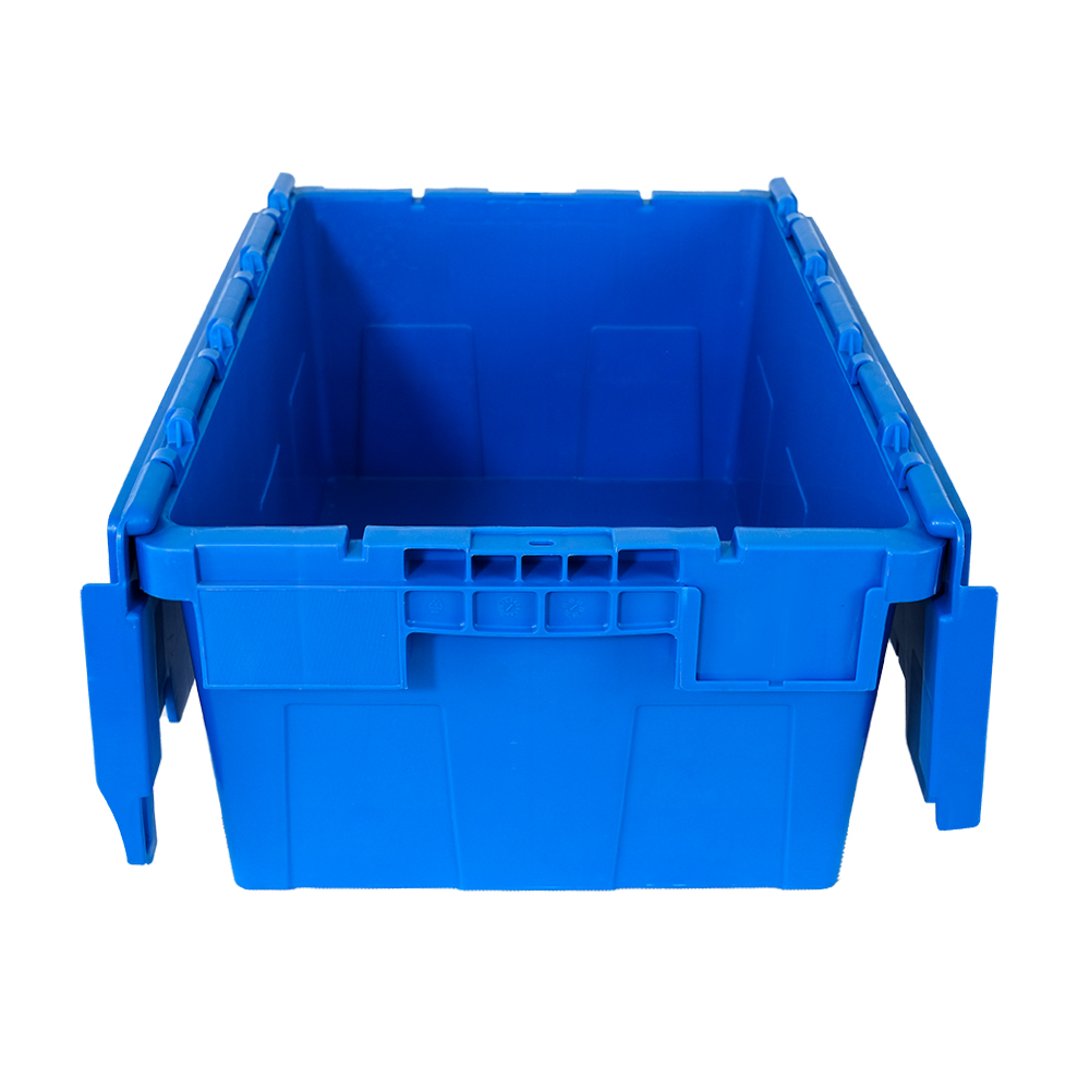 Logistic Transport Turnover Solid Box Style Plastic Moving Crate with Accetable OEM ODM