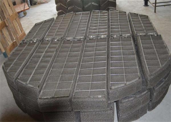 410 Stainless Steel Mesh Pad , Demister Mat Corrosion Resistance For Gas