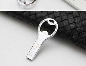 Wholesale Bottle Opener Shape Metal USB Stick 64GB 128GB UDP 2.0 15MB/S from china suppliers
