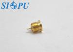 Microstrip RF Coaxial MCX Female Connector Threaded Mounted