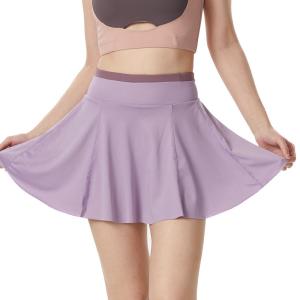 Wholesale Mesh Breathable Women Athletic Pleated Tennis Skorts Lightweight from china suppliers