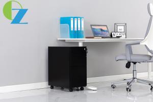 Wholesale Steel 3 Drawer Mobile Pedestal Filing Storage Cabinet Side Open from china suppliers