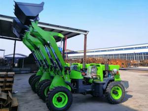 Wholesale Mini wheel loader farm garden loader 910 500kg front end loader price from china suppliers