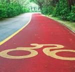 Wet Pour In Place Rubber Jogging Track