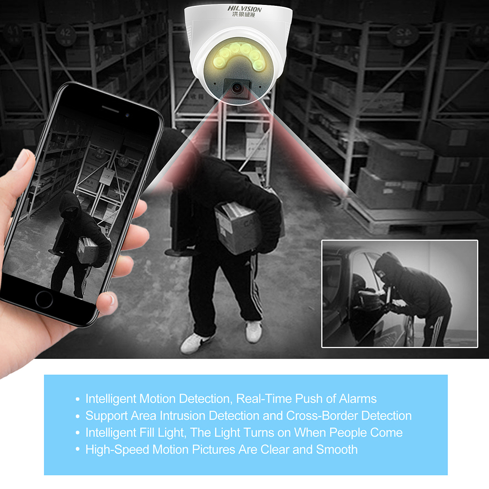 Dual Optical Dual Core C2240TQ-10B Security Network Camera Wide Voltage Constant Current Control