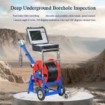 150M 200M 300M 500M Borehole Downhole Water Well Inspection Camera Video