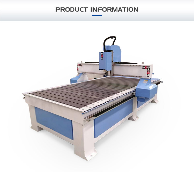 1300mm Travel Woodworking CNC Router Machine with Overall Steel Structure of Bed