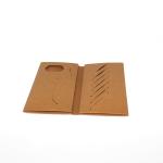 New design popular washable kraft paper wallet with high quality RFID craft