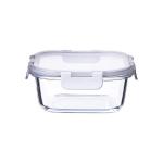 Storage Canister Bamboo Lid Lunch Box Borosilicate Storage Canister Glass Food