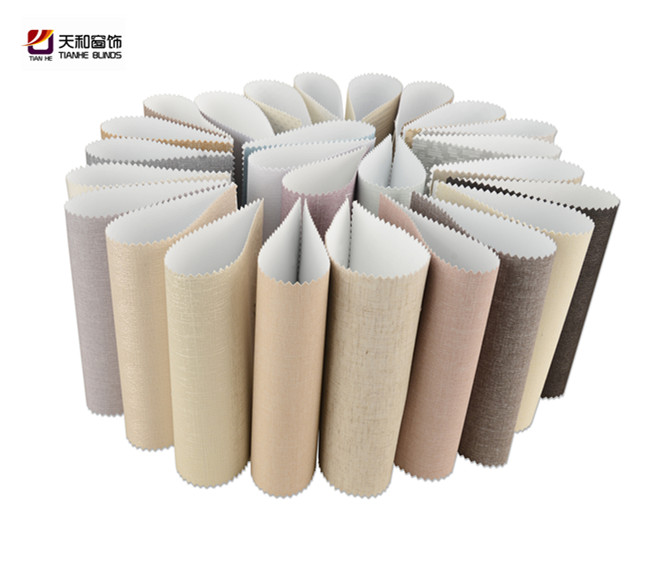 China Supplier High Quality 100% polyester jacquard blackout window roll blinds fabric for roller blinds