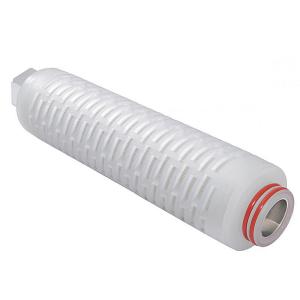 Wholesale 20 Inch 40 Inch High Flow Rate PP Pleated Filter Cartridge for PLC Water Purification from china suppliers