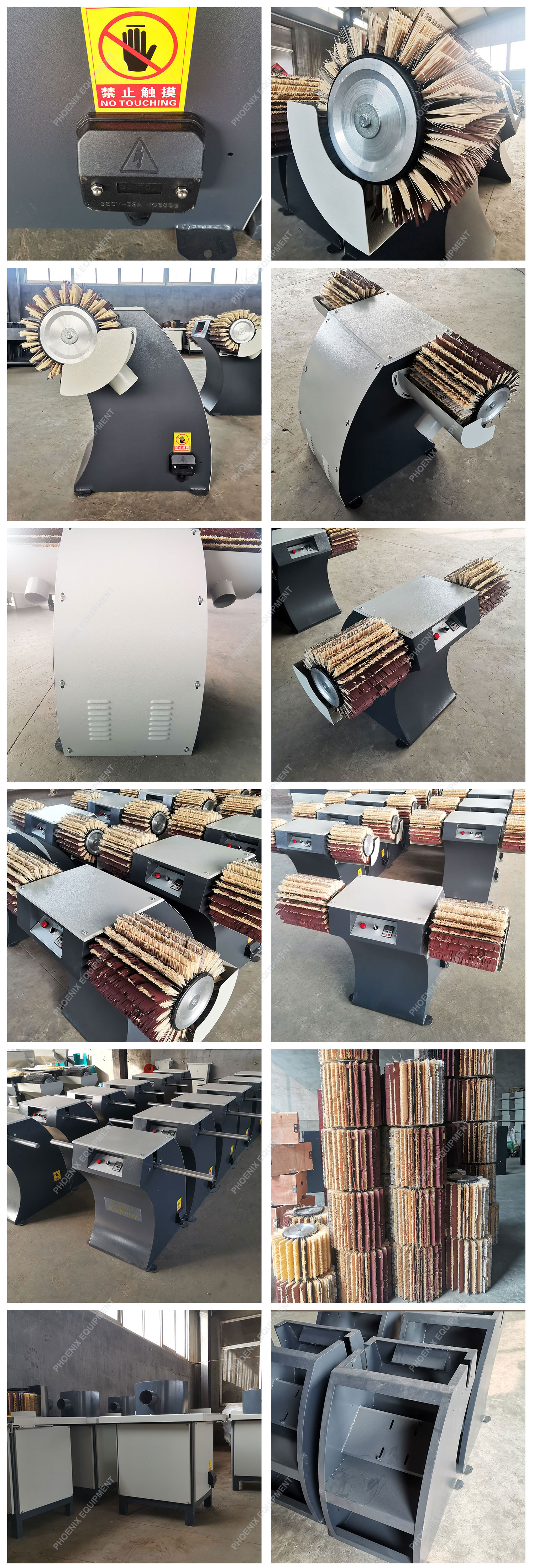 Wood Sanding Machine Double Roller Brush Drum Sander for Industrial Applications
