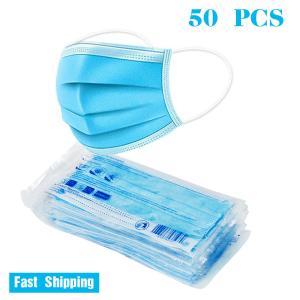 Wholesale PP Spunbonded Disposable 3 Layer Mask CE FDA MSDS Approval Non Woven Face Masks from china suppliers