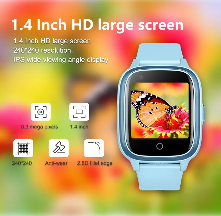 D32 700mAh Waterproof Childs Watch With Tracker Activity Tracker For Teenager