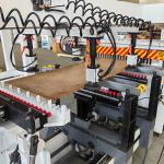 accuracy Woodworking 4 Rows Boring Machine For Furniture Vertical Horizontal