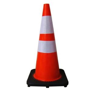 Wholesale High Visibility Orange PVC Road Traffic Cone For Road Safety Precautions from china suppliers