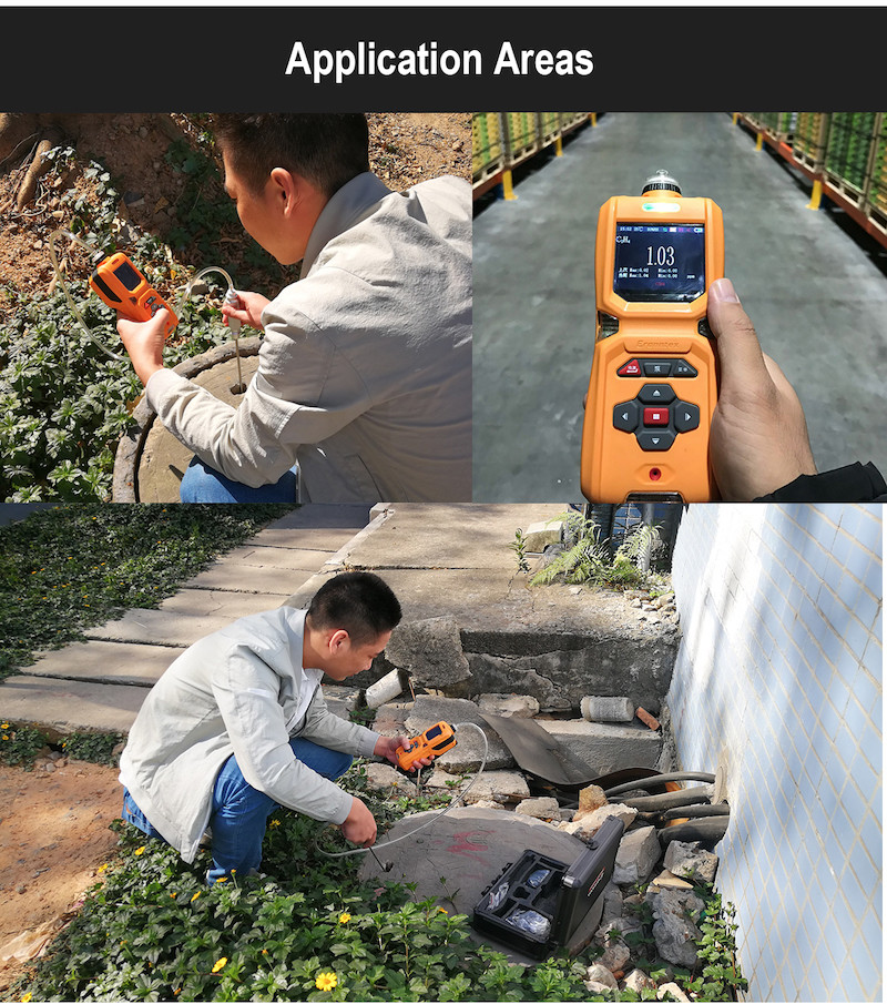 Pm1 Pm10 Pm2.5 Wireless Portable Air Quality Detector Industrial Dust Monitor
