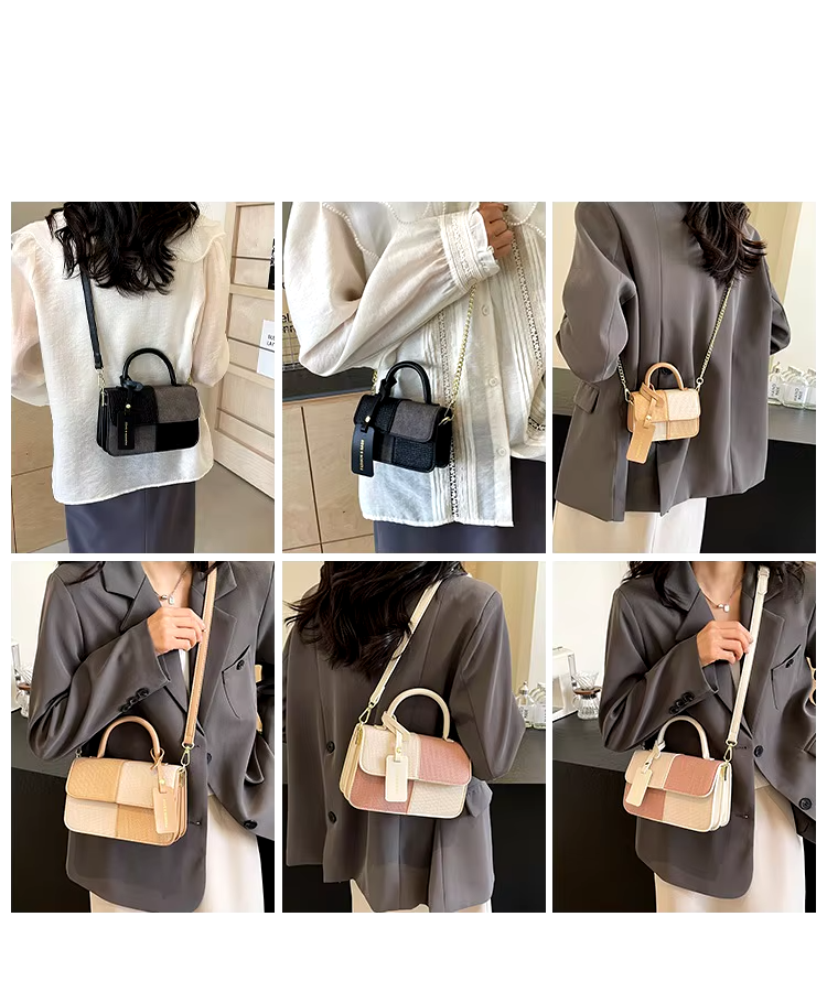 Stylish Women's Beach Handbags Large Capacity PVC Tote Bag with Zipper and Two Straps