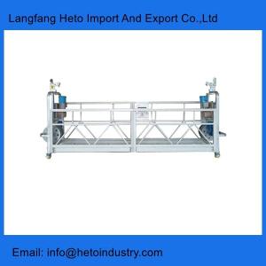 Wholesale Good quality building cleaning cradle Indonesia 2 meters ZLP630 steel temporary gondola from china suppliers