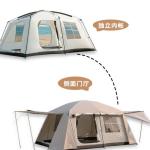 Outdoor Super Large Double Storey Thickened Party Camping Tent Two Bedroom One