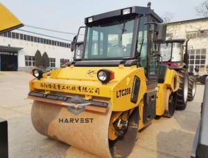 China 8 Ton Double Drum Road Roller LTC208 with Cummins Engine Hot Sale In Angola on sale