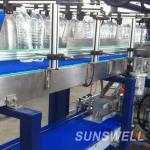 Thermo Packaging Shrink Wrapping Machine Soft Drink PET Glass Bottle Heat