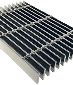 Wholesale Hot Dip Galvanized Steel Grating With Size 300x230x40mm Platform Walkway Stair Treads from china suppliers